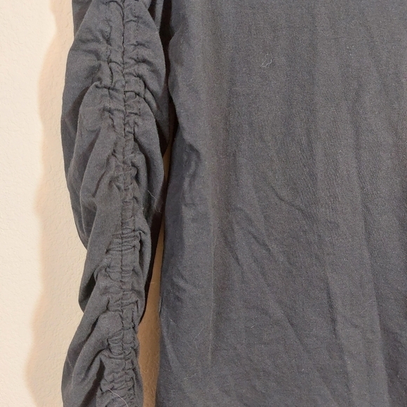 MNG LADIES DRAWSTRING LONG SLEEVE TOP- XS - Picture 3 of 4